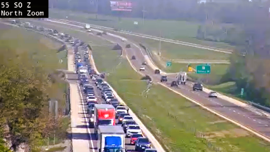 TCS MISSOURI SOLAR ECLIPSE TRAFFIC JAM